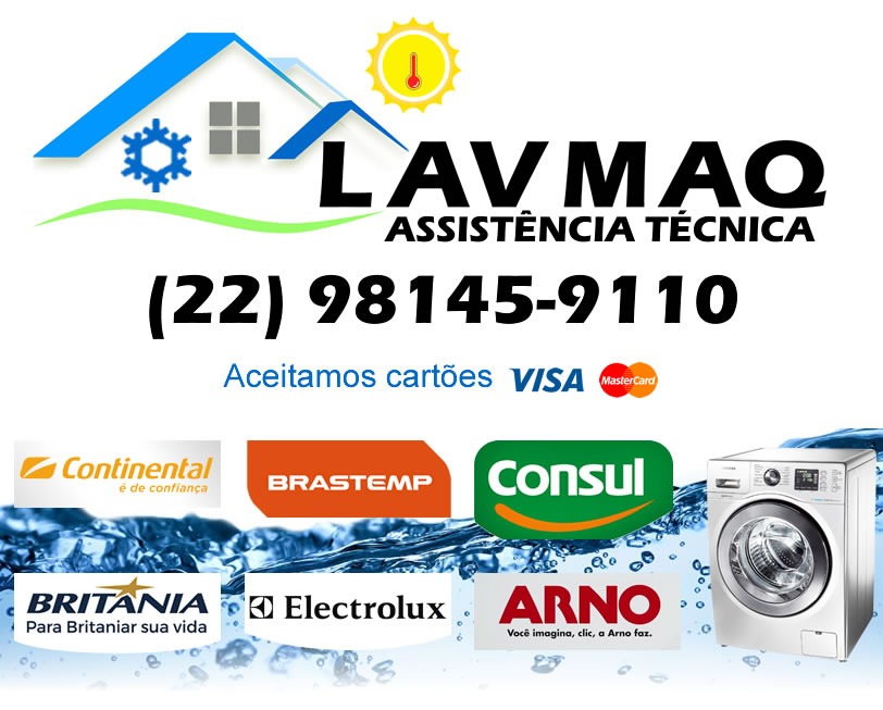 Consertos de máquinas de lavar em Saquarema